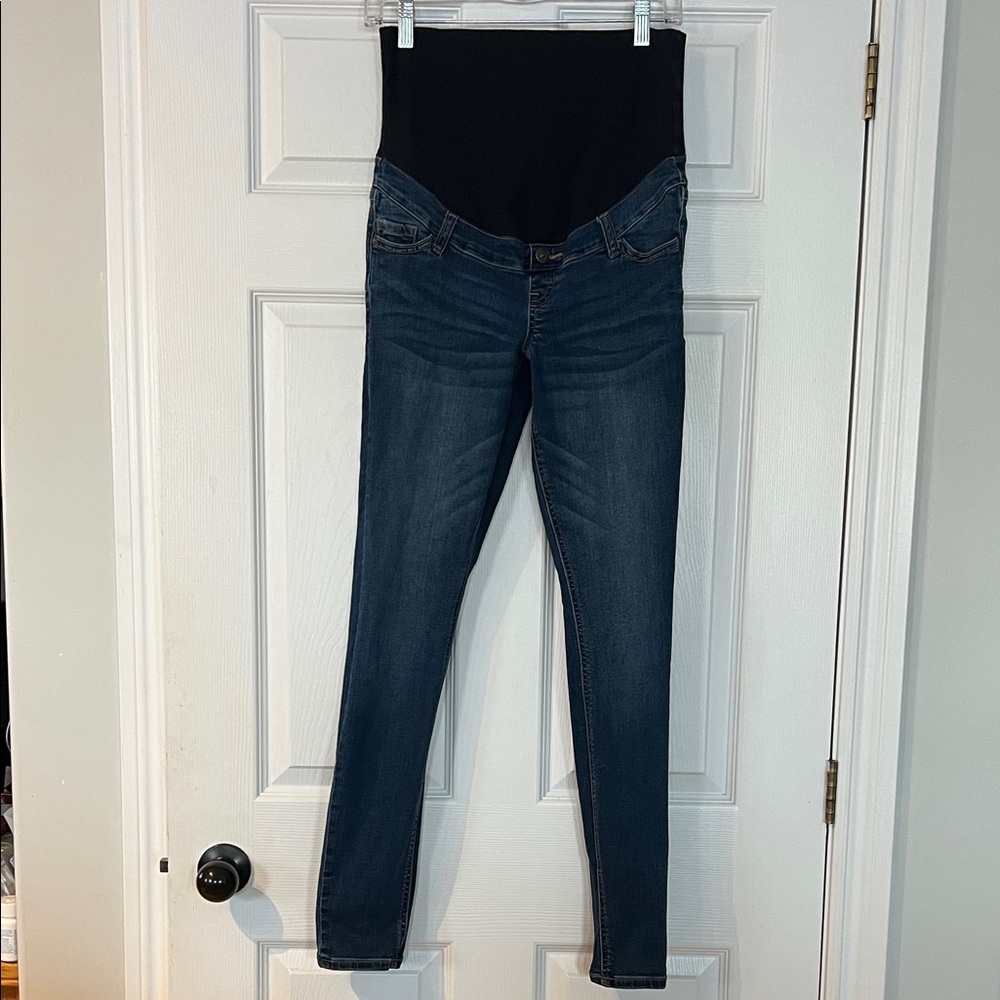 Thyme Maternity Dark Blue Jeggings